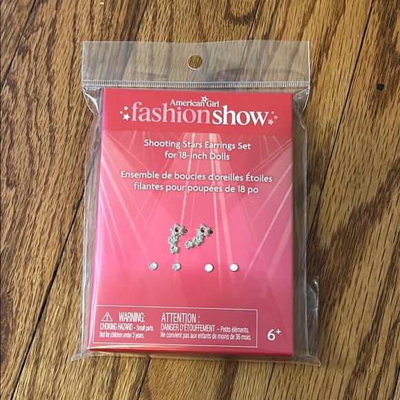 American Girl Other - American Girl Doll Shooting Stars Earrings Set